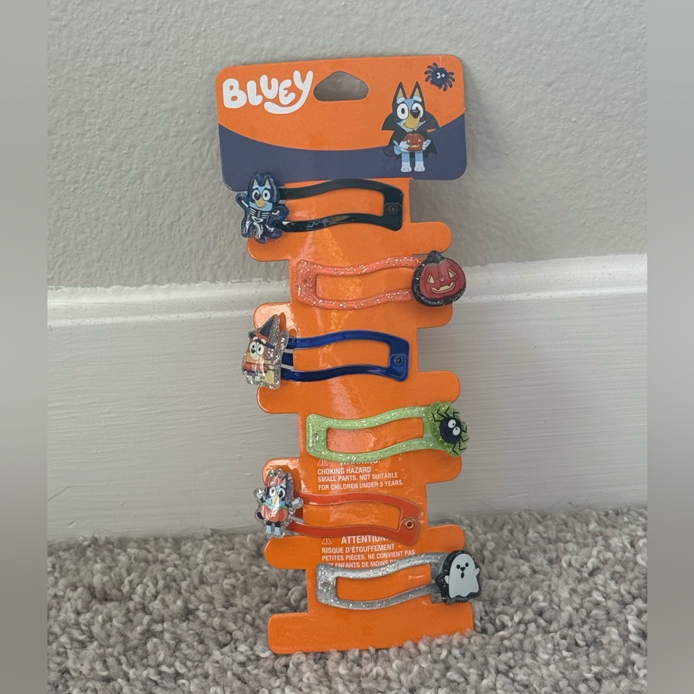 Bluey Kids Hair Clips Set - Multicolor